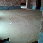 Dry screed with FiberTherm wood fiber